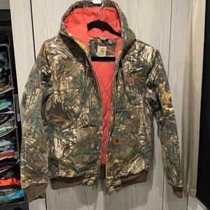 Carhartt Realtree Camo hooded jacket